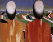 Two Peasants Kasimir Malevich